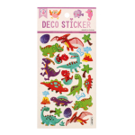 Наклейки выпуклые "Динозавры" 20*10см.