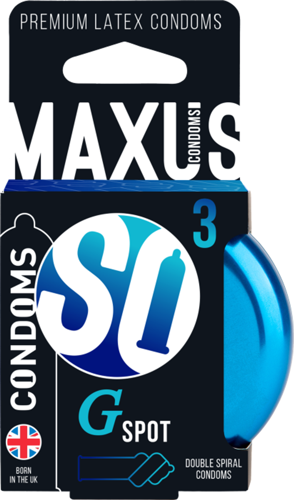 Презервативы Maxus G spot Двойная спираль, 3 шт