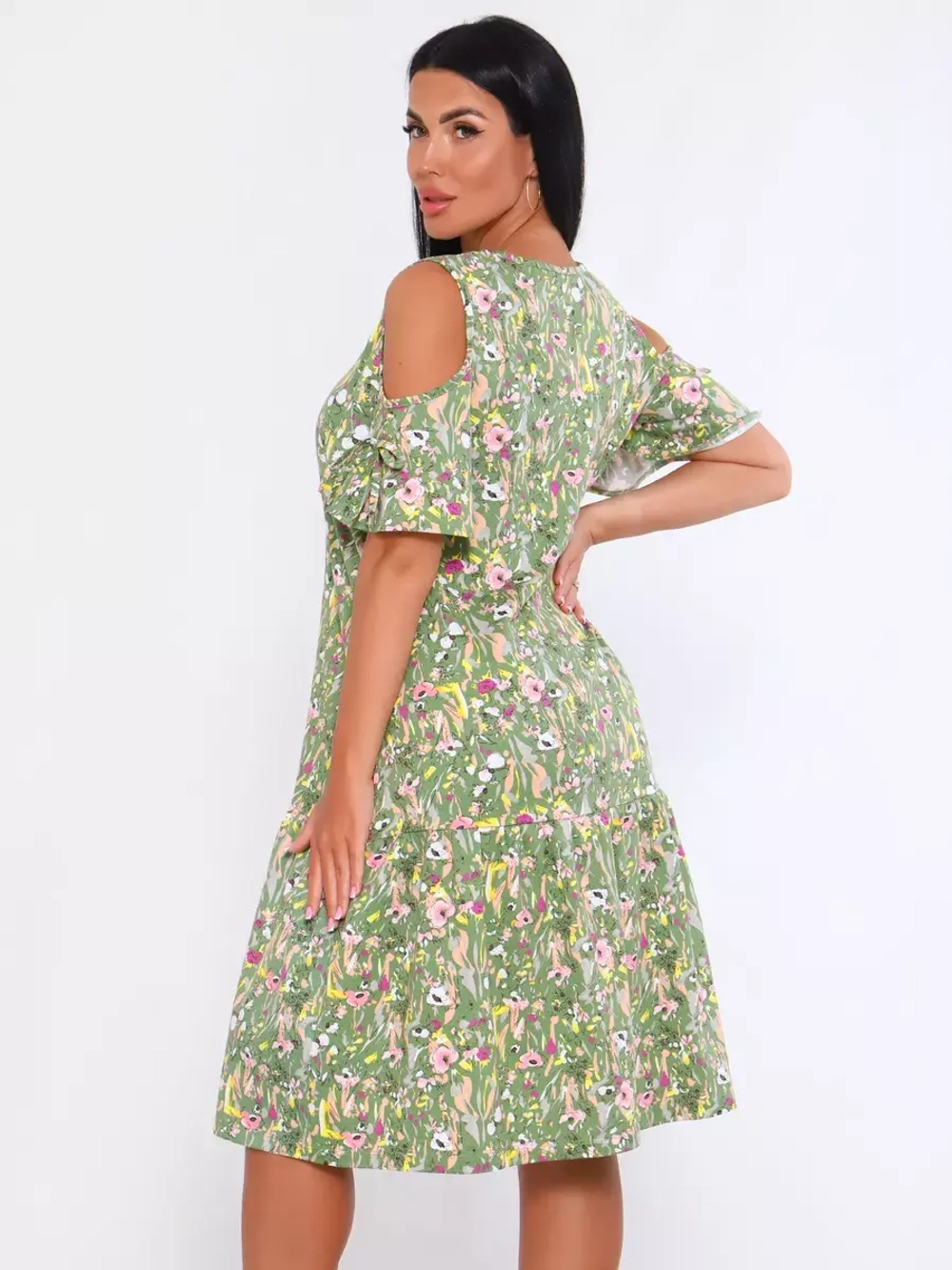 Платье свободное большие размеры