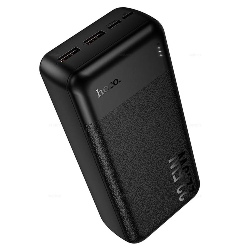 Hoco J159B Essence 22.5W+PD20W универсальный портативный аккумулятор (30000mAh) (black)
