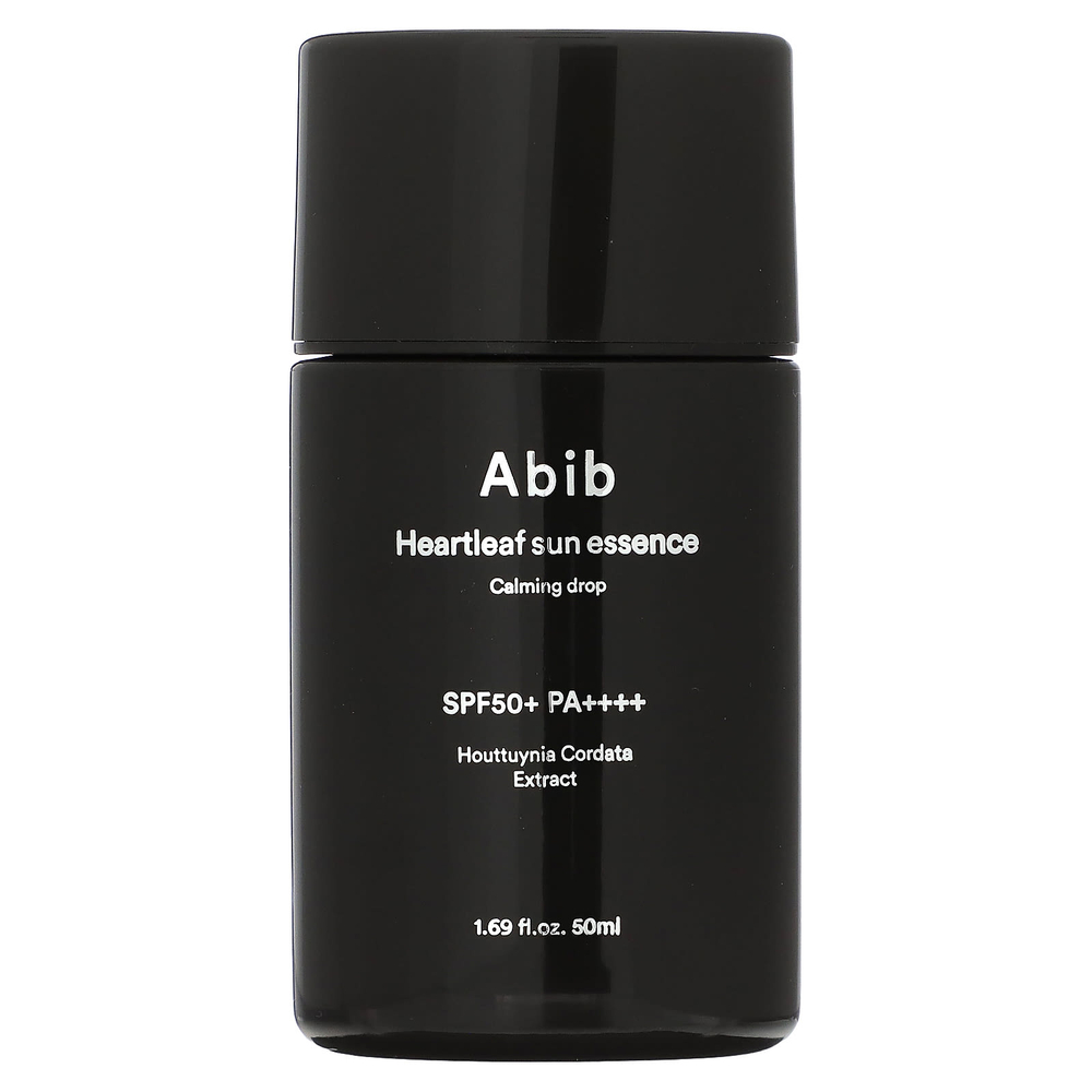 Abib, Heartleaf Sun Essence, SPF 50+ PA ++++, 50 мл (1,69 жидк. унц.)