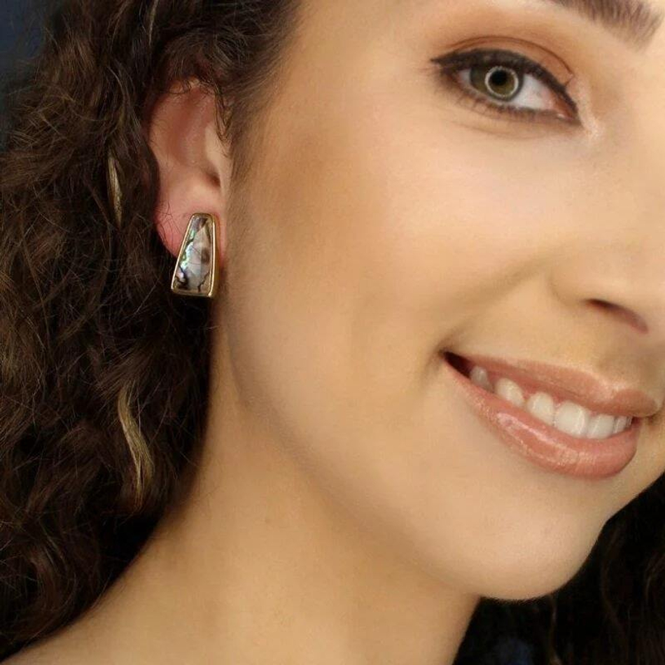 Серьги Possebon Abalone A9044.14 G
