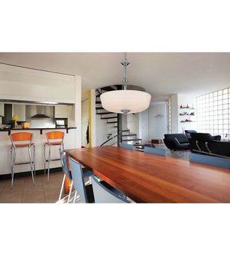 replica light Melrose 3 Light 18 inch Polished Chrome Pendant Ceiling Light