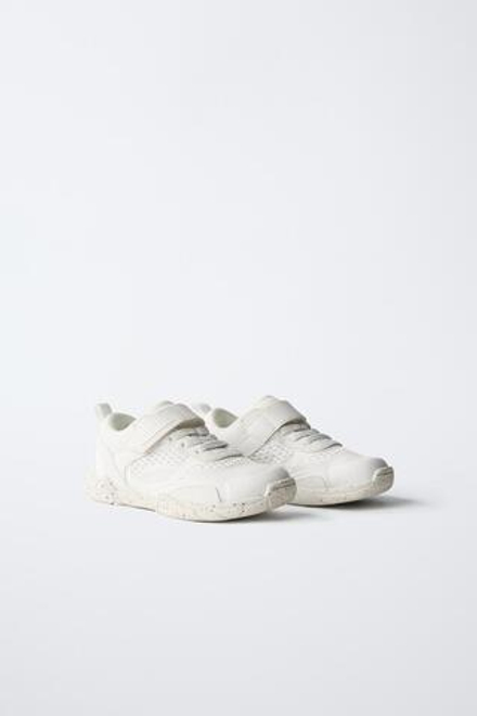 ZARA СПОРТИВНЫЕ КРОССОВКИ BAREFOOT, БЕЛЫЙ