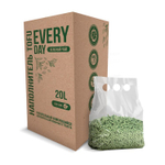 EVERDAY TOFU BOX Наполнитель для кошачьего туалета комкующийся Тофу с ароматом зеленого чая