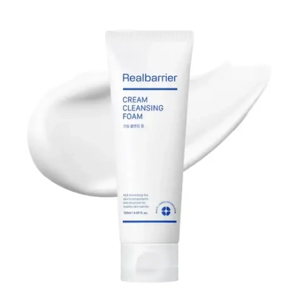 Очищающая пенка с церамидами и технологией MLE® Real Barrier Cream Cleansing Foam 120 мл