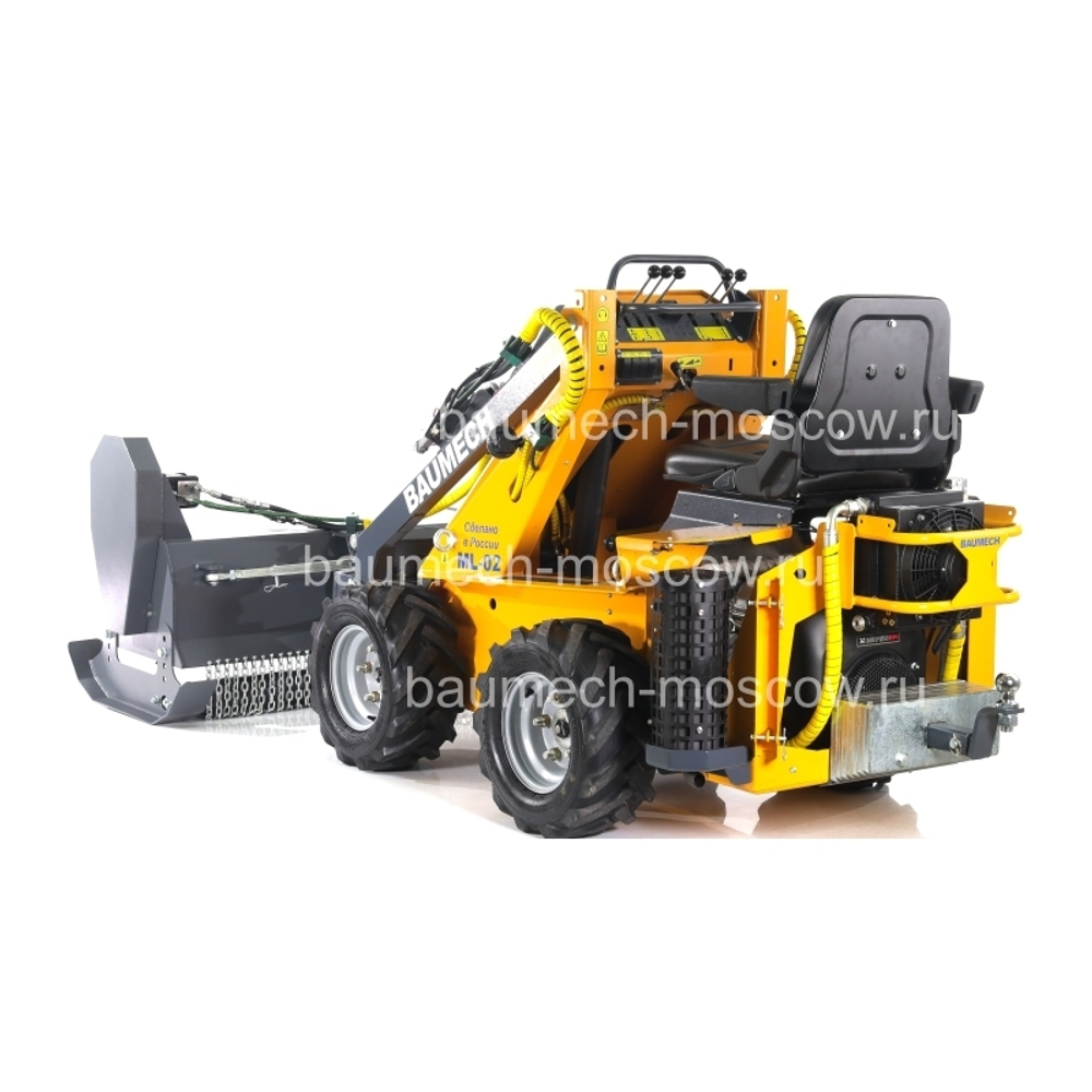 Baumech ML-02 Pro Мульчер 110см, ротор 380мм