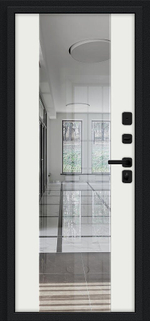 Эйр Букле черное/White Shell 205*96 правое