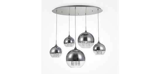 Подвесной светильник Maytoni P140-PL-170-5-N никель Fermi Pendant