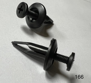 Клипса иномарка  Код- 166 (20шт/уп)