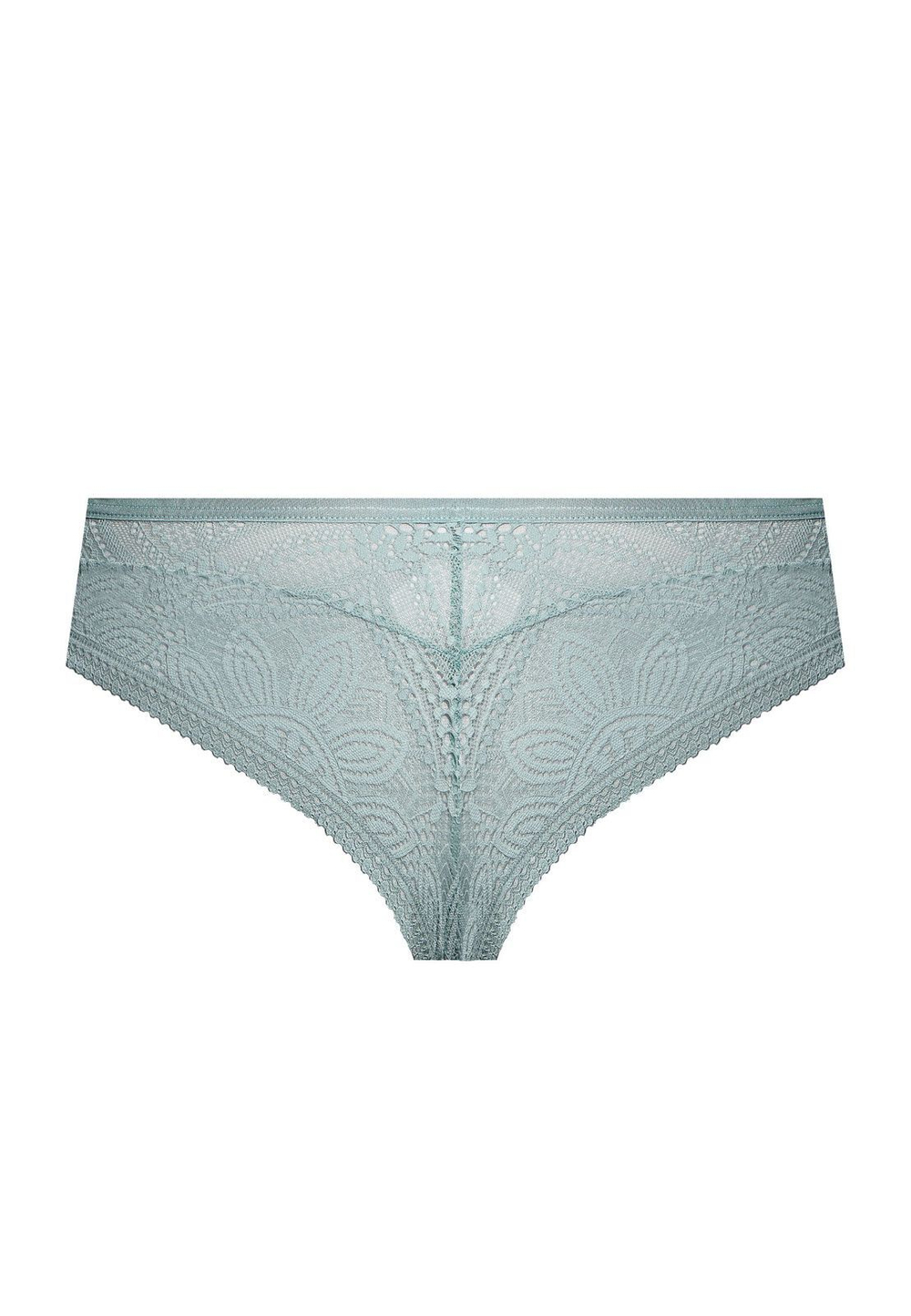 Трусики-бразилиана Julietta со средней линией талии (Размер: XL) (Цвет: голубой)