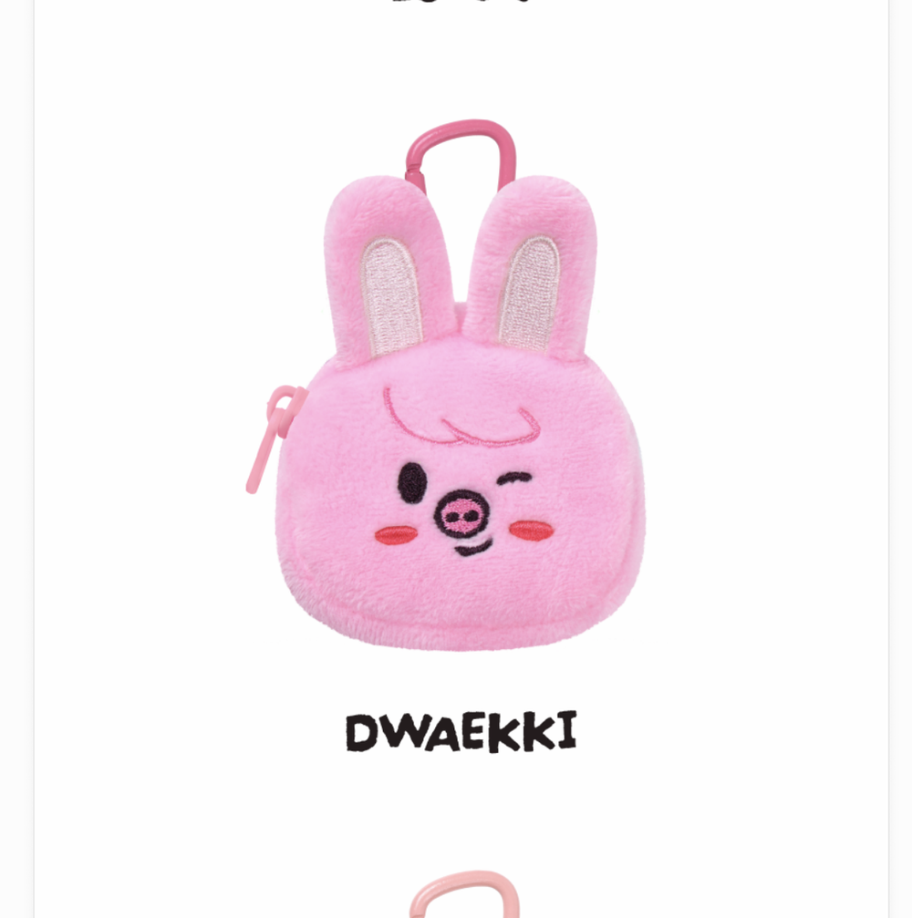 Мерч Stray Kids SKZOO MINI BACKPACK KEYRING - RUN IT (брелок-сумка)
