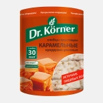 Хлебцы Кукурузно-рисовые Карамельные без глютена Dr.Korner 90г