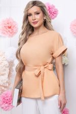 Блуза "Амади" (персик) Б5809 LT Collection (Акция)