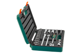 S68H4127S Набор головок торцевых 1/2"DR Super Tech, 27 предметов