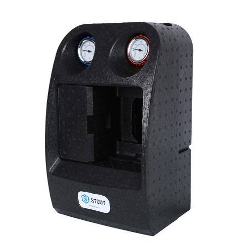 Насосная группа с теплообменником STOUT SDG-0038 - Ду25 (18 пластин, без насоса)