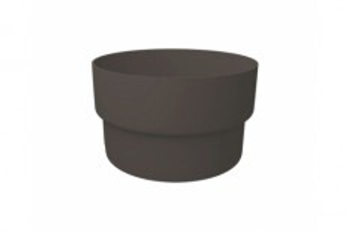 Муфта трубы соединительная ПВХ Grand Line Стандарт, графит