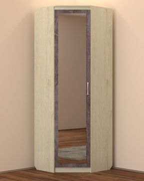 Шкаф угловой ВЕНА с зеркалом левый