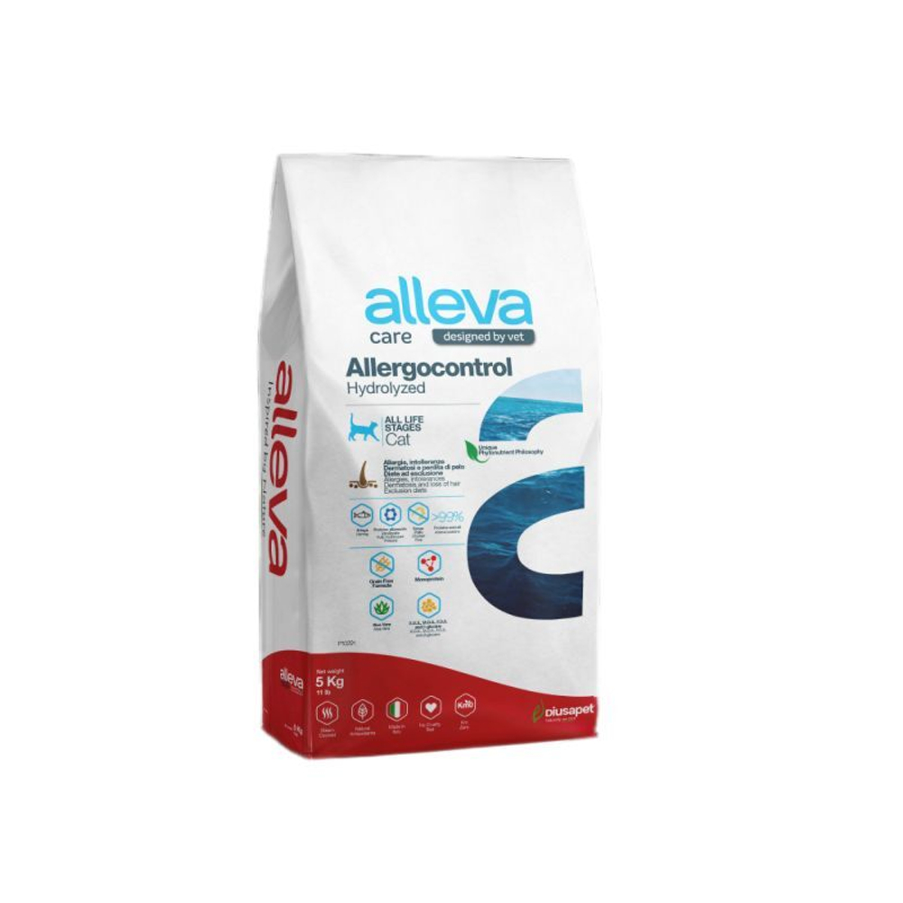 Корм для кошек Аллева Кэр Аллергоконтрол, ALLEVA CARE CAT ALLERGOCONTROL, 5 кг