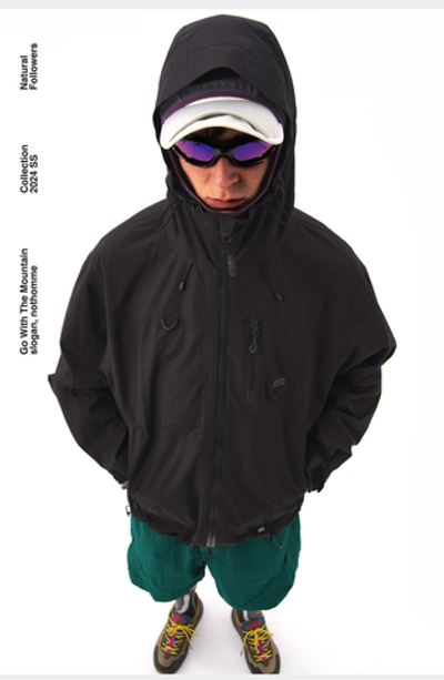 Куртка Nothomme Outdoor Waterproof Hiking and Mountaineering Jacket "Black"