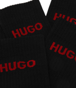 Носки 6 пар RIB LOGO Hugo Bodywear - черный(50510187)