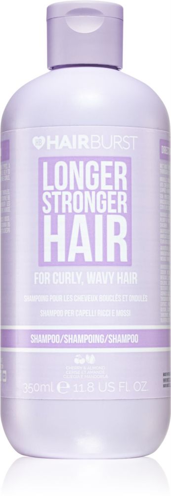 Hairburst Longer Stronger Hair Curly, Wavy Hair - увлажняющий шампунь для кудрявых и волнистых волос /   350  ml  / GTIN 5060743580929