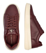 Кожаные кроссовки chunky CALVIN KLEIN JEANS - бордовый(YM0YM01124)