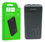 Портативный аккумулятор DENMEN DP10 20000 mAh (черный)