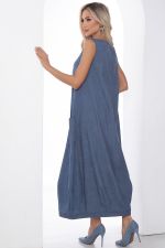 Сарафан В стиле бохо (голубой) П10097 LT Collection
