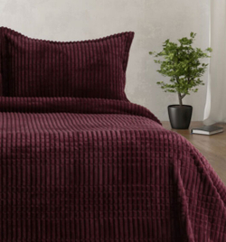 ZEPHYR HOME Merinos Покрывало 220х240 Велюр боpдо