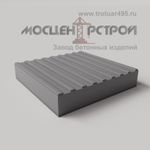 Тактильная Плитка 500х500х100 Продольный Риф