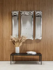 Настенный декор Brano Отражение 13, 120х120 см, полированная сталь