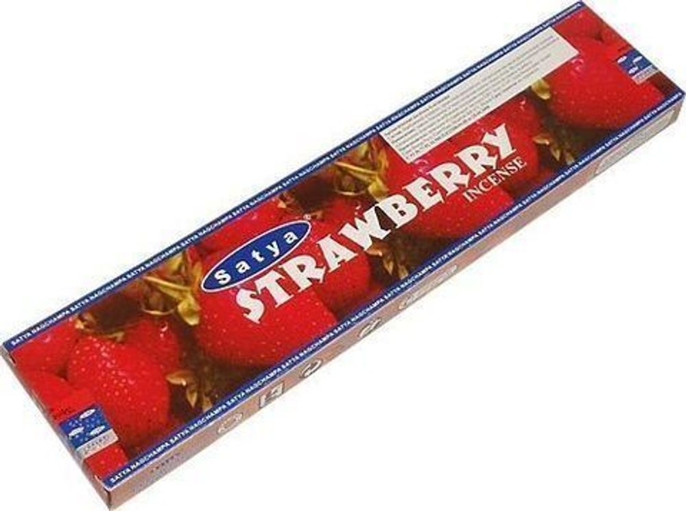 Satya Strawberry Благовоние-масала Клубника, 80 г