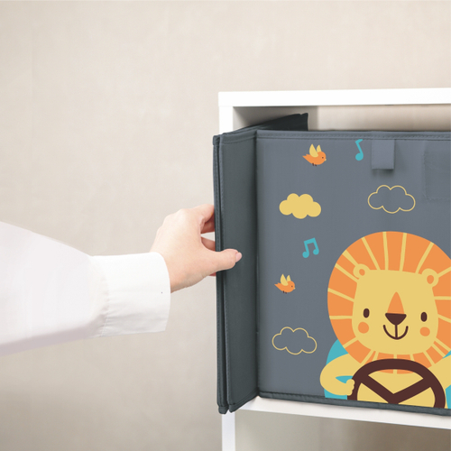 Большой набор коробок для игрушек. Львенок