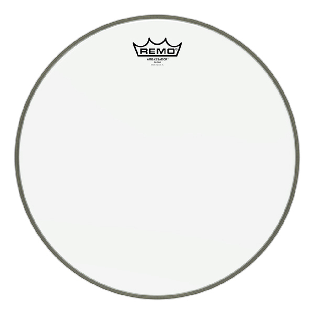 BA-0312-00 Ambassador Clear Пластик для малого и том барабана 12", Remo
