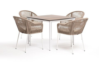 Набор садовой мебели Малага (MAL-CL4T1-5-SET beige)
