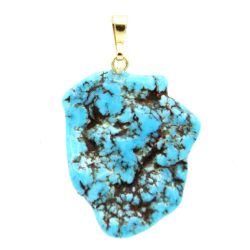 Кулон "Оберег" бирюза натуральная