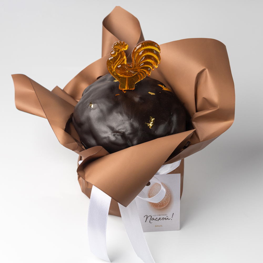 Итальянский кулич с темным шоколадом