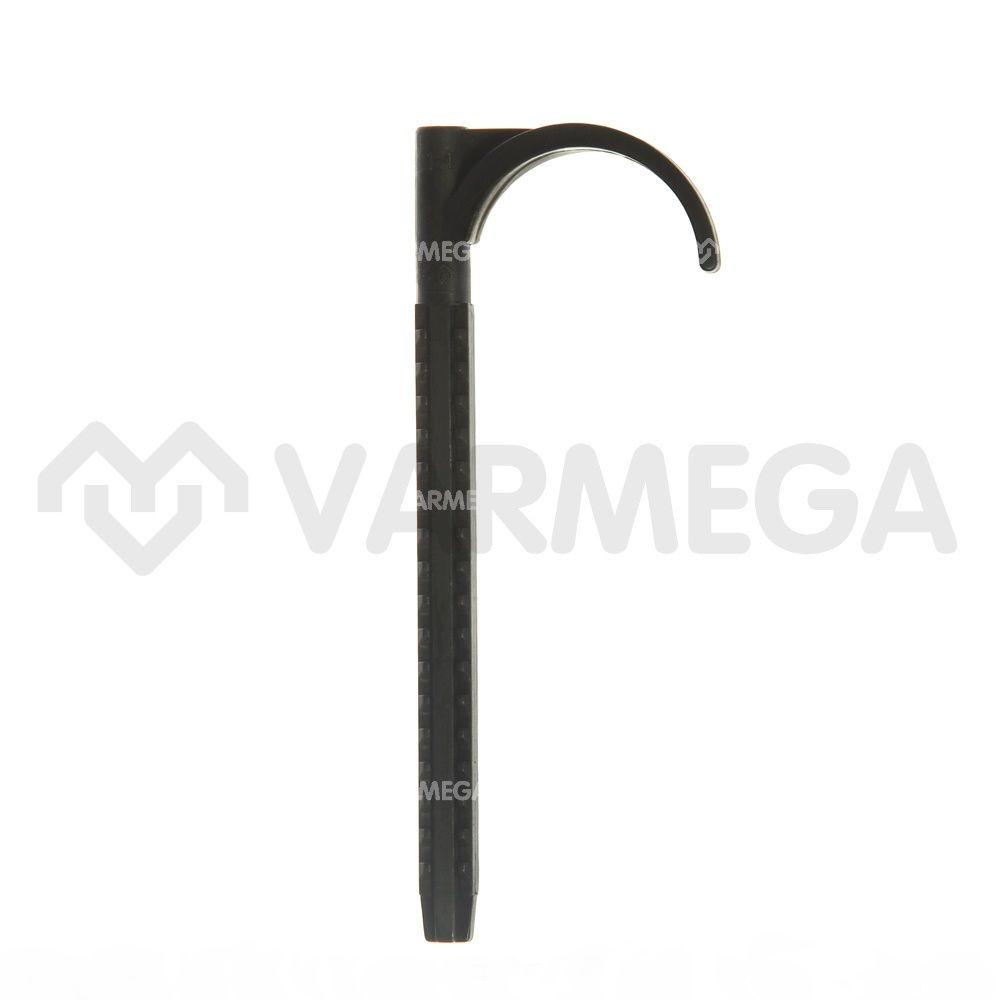 Крюк с дюбелем Varmega VM36201 для одной трубы