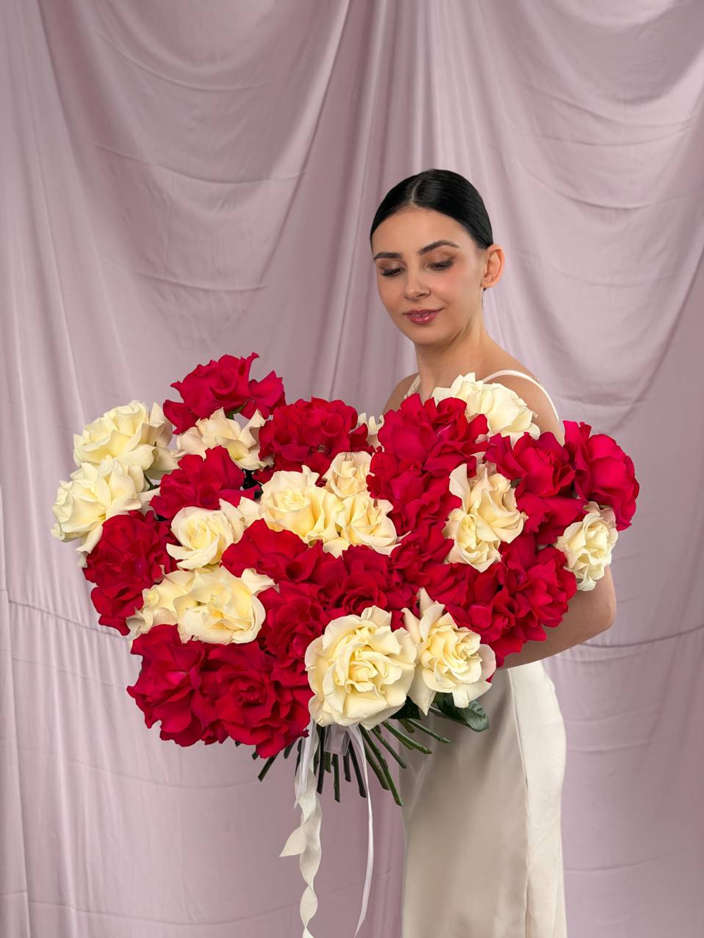 Букет "Французское сердце"