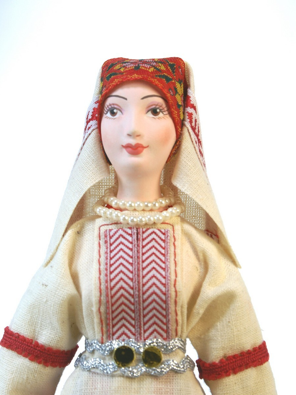 Кукла коллекционная в женском костюме, Ижора