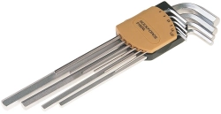 Набор ключей шестигранных RF-5102XL: экстра длинных 1.27-10мм 10пр. ROCKFORCE