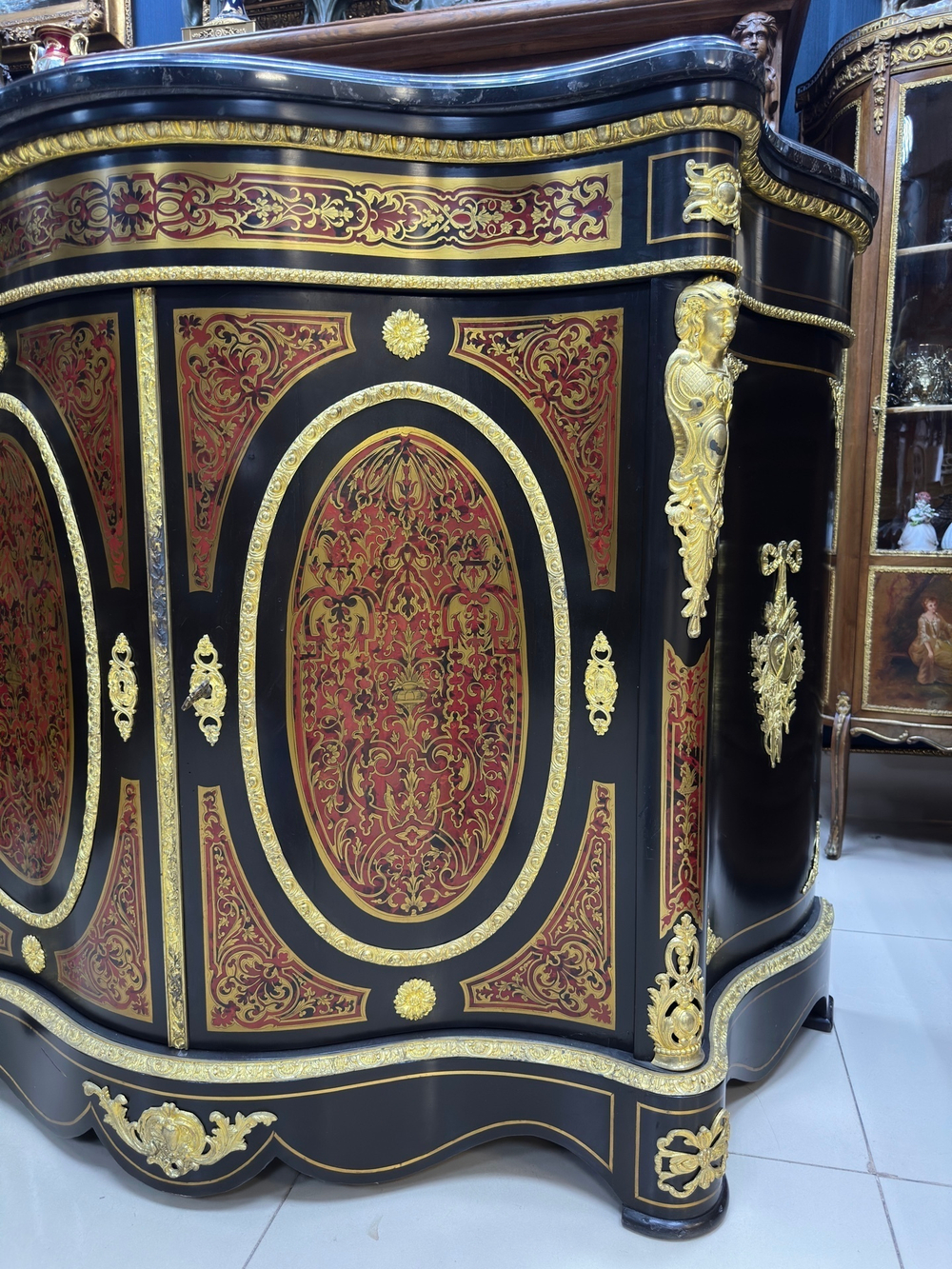 Комод в технике Буль. XIX век
