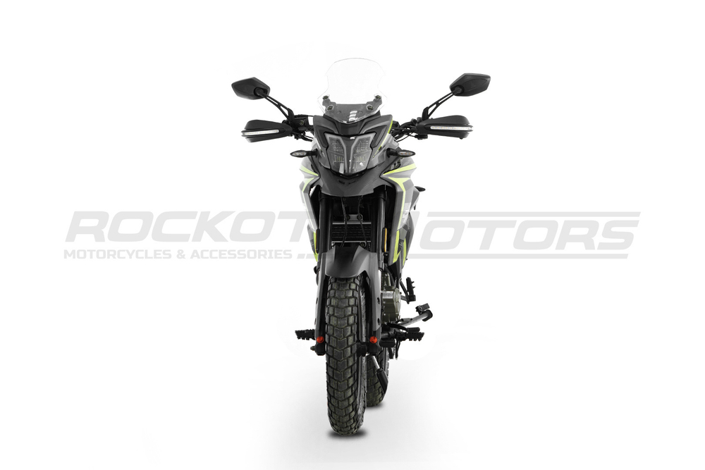 Мотоцикл турэндуро ROCKOT DAKAR 2.0 (серый/желтый)