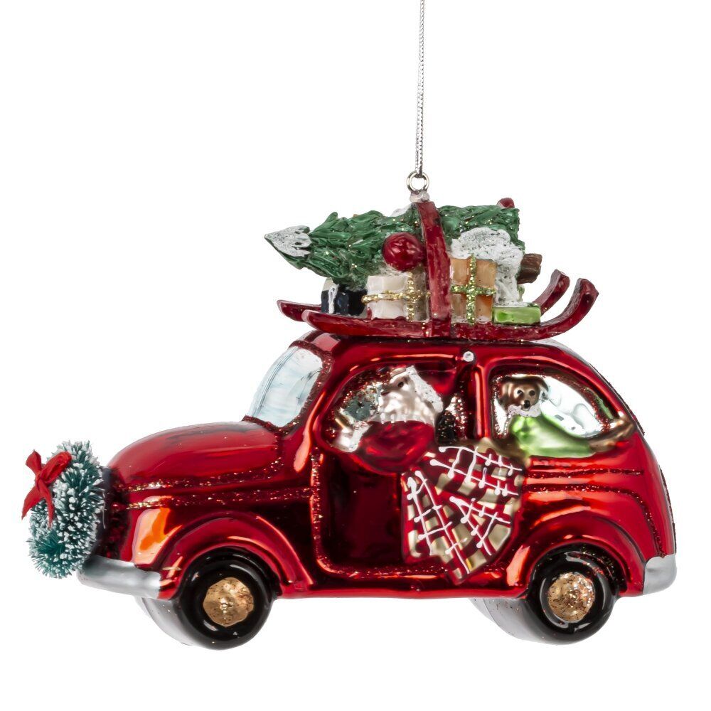 GAEM Украшение новогоднее "Машинка", L12,5 W5,5 H9 см