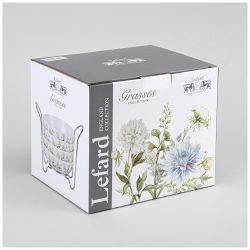 НАБОР САЛАТНИКОВ LEFARD "GRASSES" НА МЕТАЛЛ. ПОДСТАВКЕ 4 ШТ. 16*5,7 СМ 700 МЛ (КОР=6НАБ.)