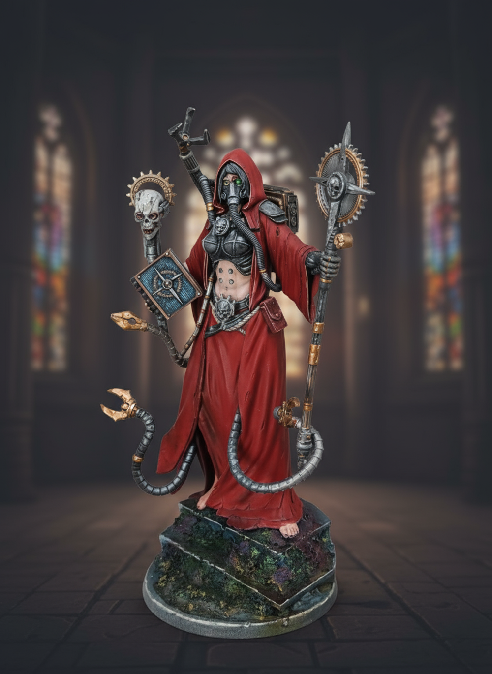 Адептус Механикус 28 см – Шедевр для Истинных Поклонников 40K! В Наличии!