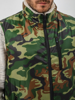 Мужской жилет "СЕВЕРНЫЙ ПУТЬ" на меху из натуральной овечьей шерсти