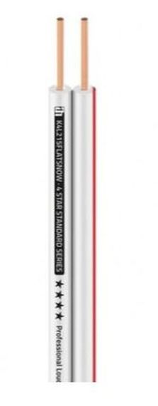Adam Hall K4L215FLATSNOW - кабель спикерный, 2 x 1.5 мм2, плоский, белый