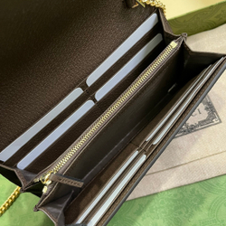 Gucci Blondie Continental Chain Wallet